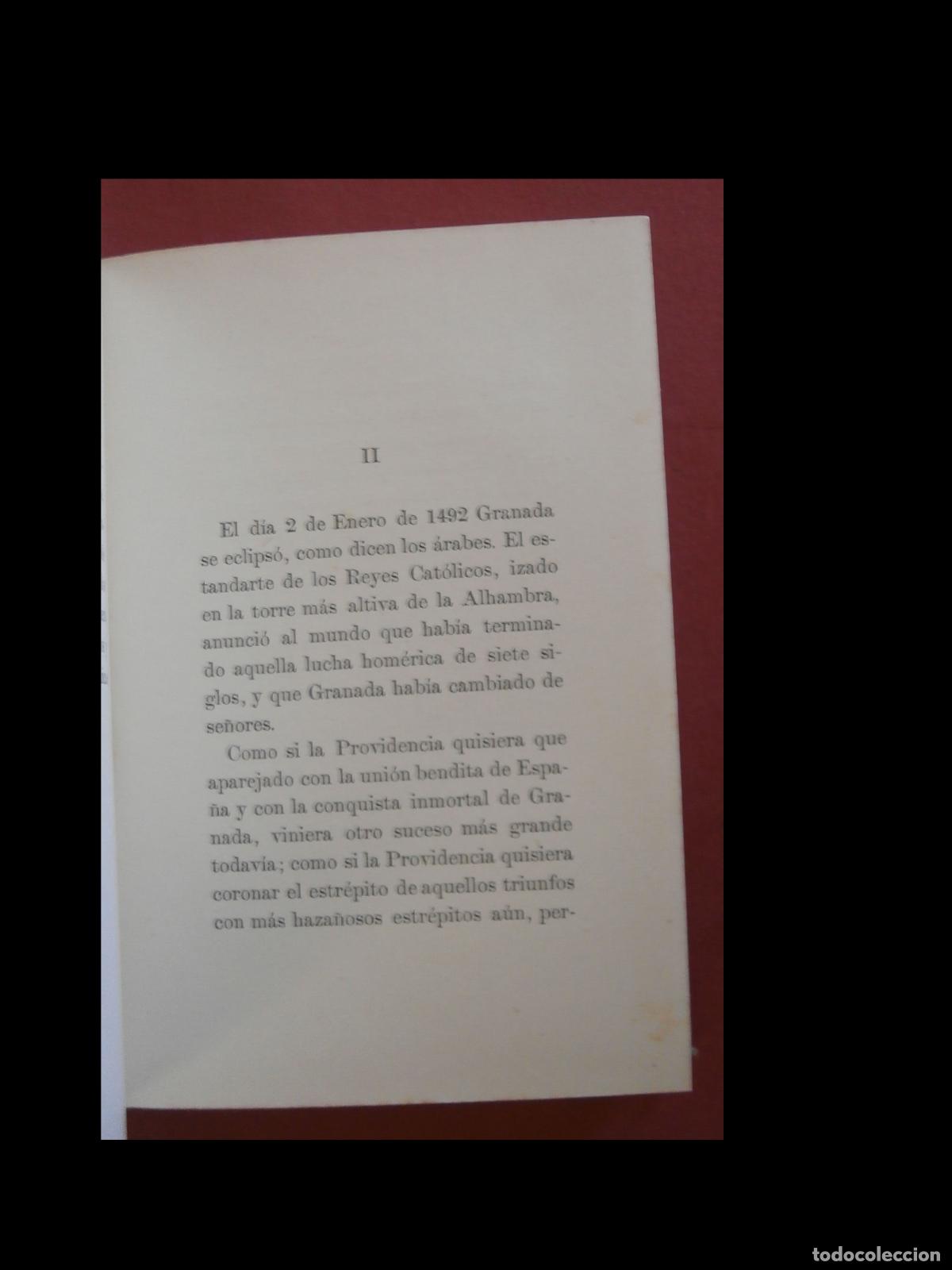 Libros antiguos: Cristobal Colon. Victor Balaguer - Foto 5