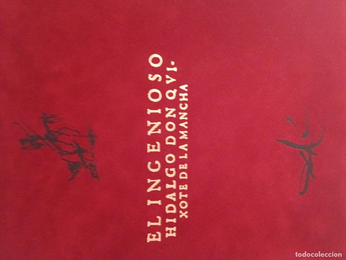 Libros antiguos: Don Quijote ilustraci&oacute;n Dali - Foto 1