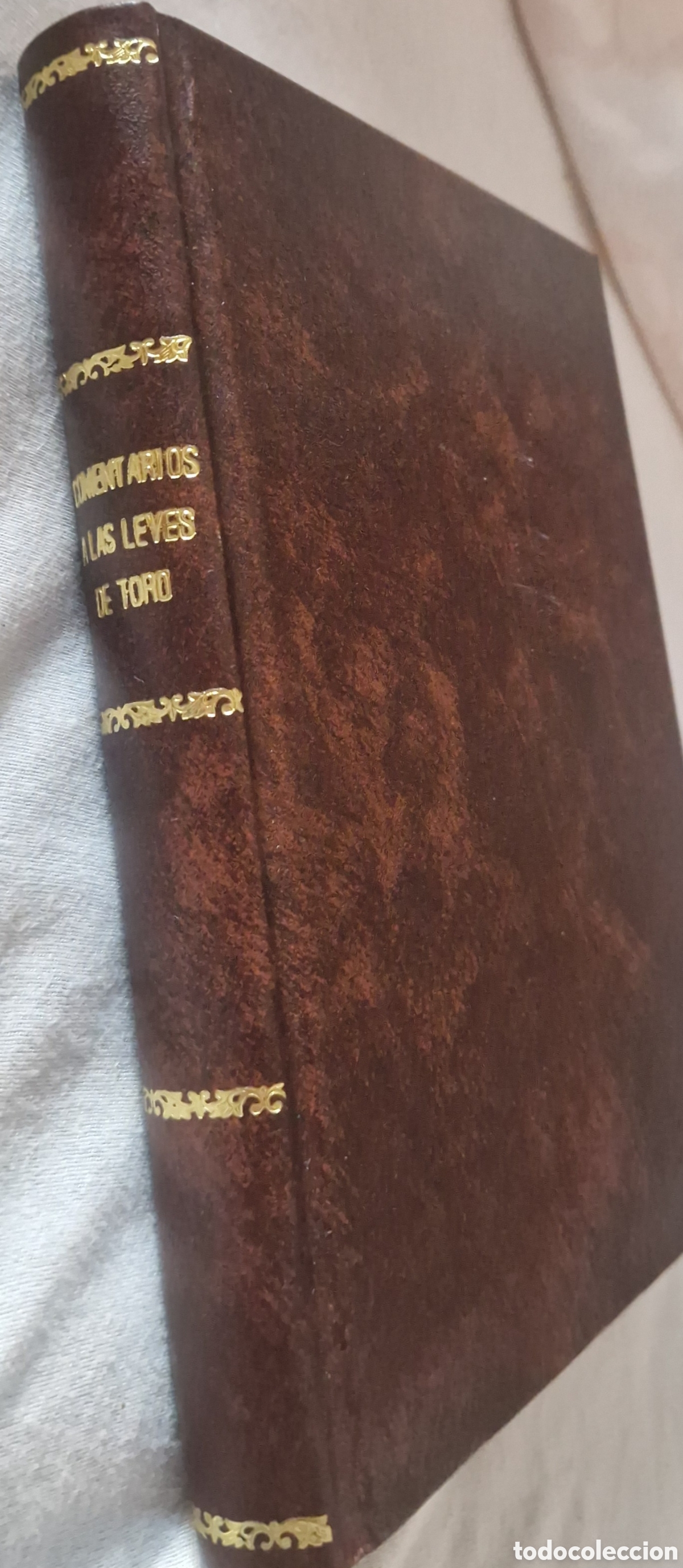 Libros antiguos: Compendio de las Leyes de Toro - Pedro Nolasco de Llano - Imprenta Real - Foto 2
