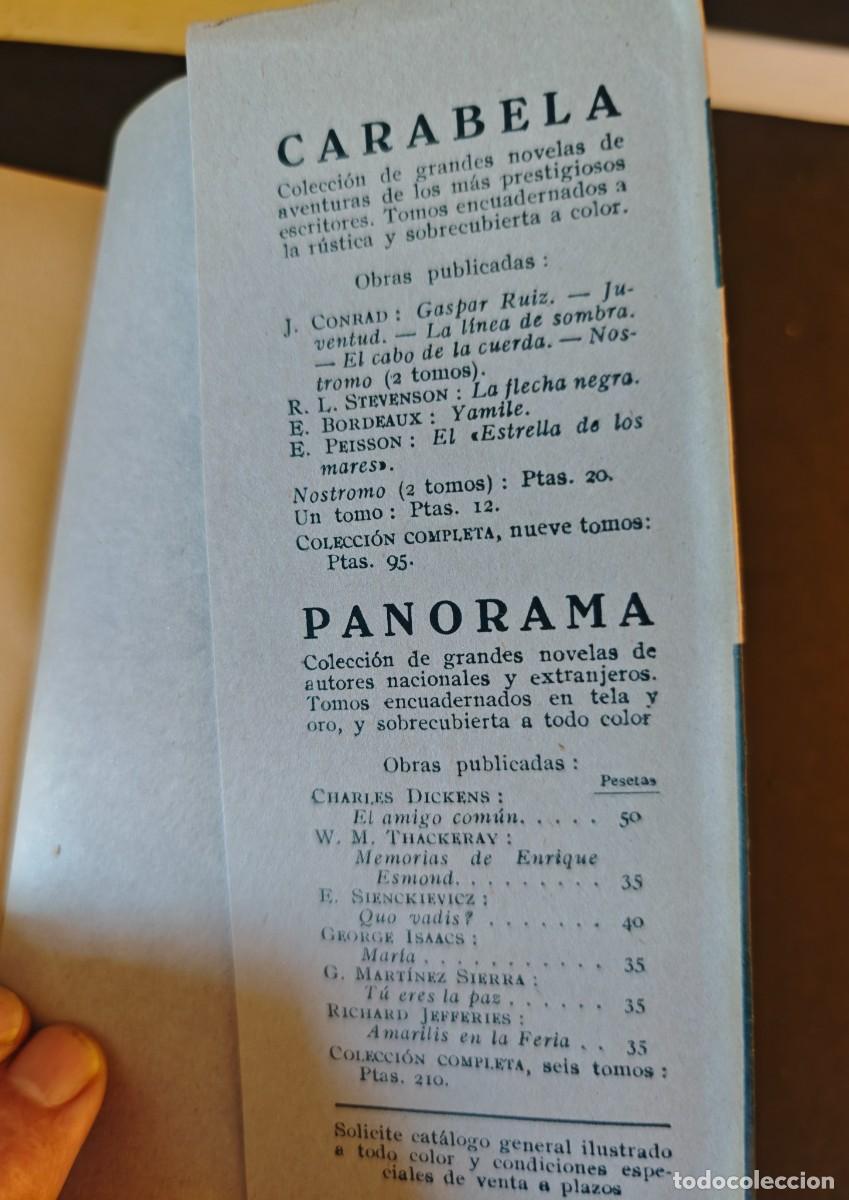 Libros antiguos: NOSTROMO - JOSEPH CONRAD - Foto 6