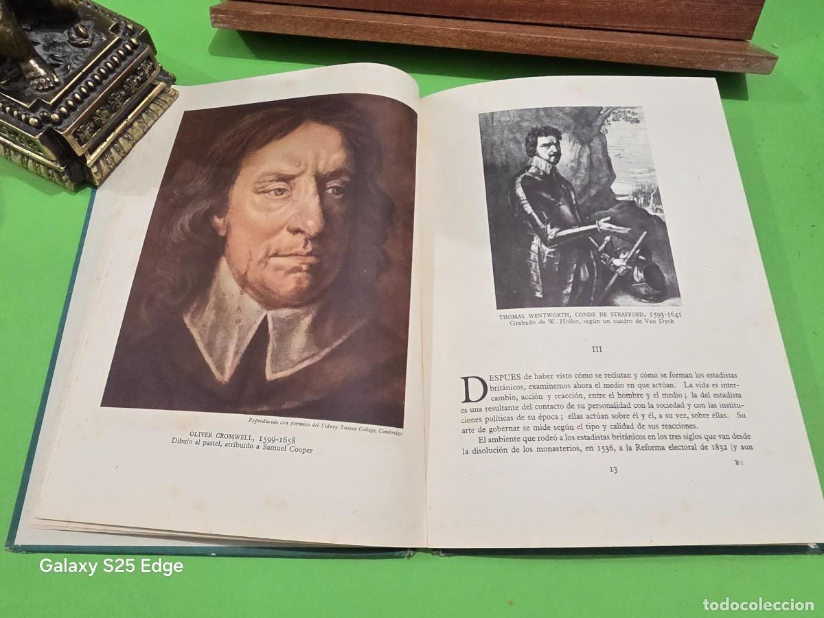 Libros antiguos: &rdquo;&rdquo;ESTADISTAS BRITANICOS&rdquo;&rdquo;...ERNEST BARKER... - Foto 11