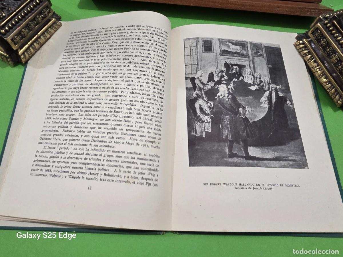 Libros antiguos: &rdquo;&rdquo;ESTADISTAS BRITANICOS&rdquo;&rdquo;...ERNEST BARKER... - Foto 12