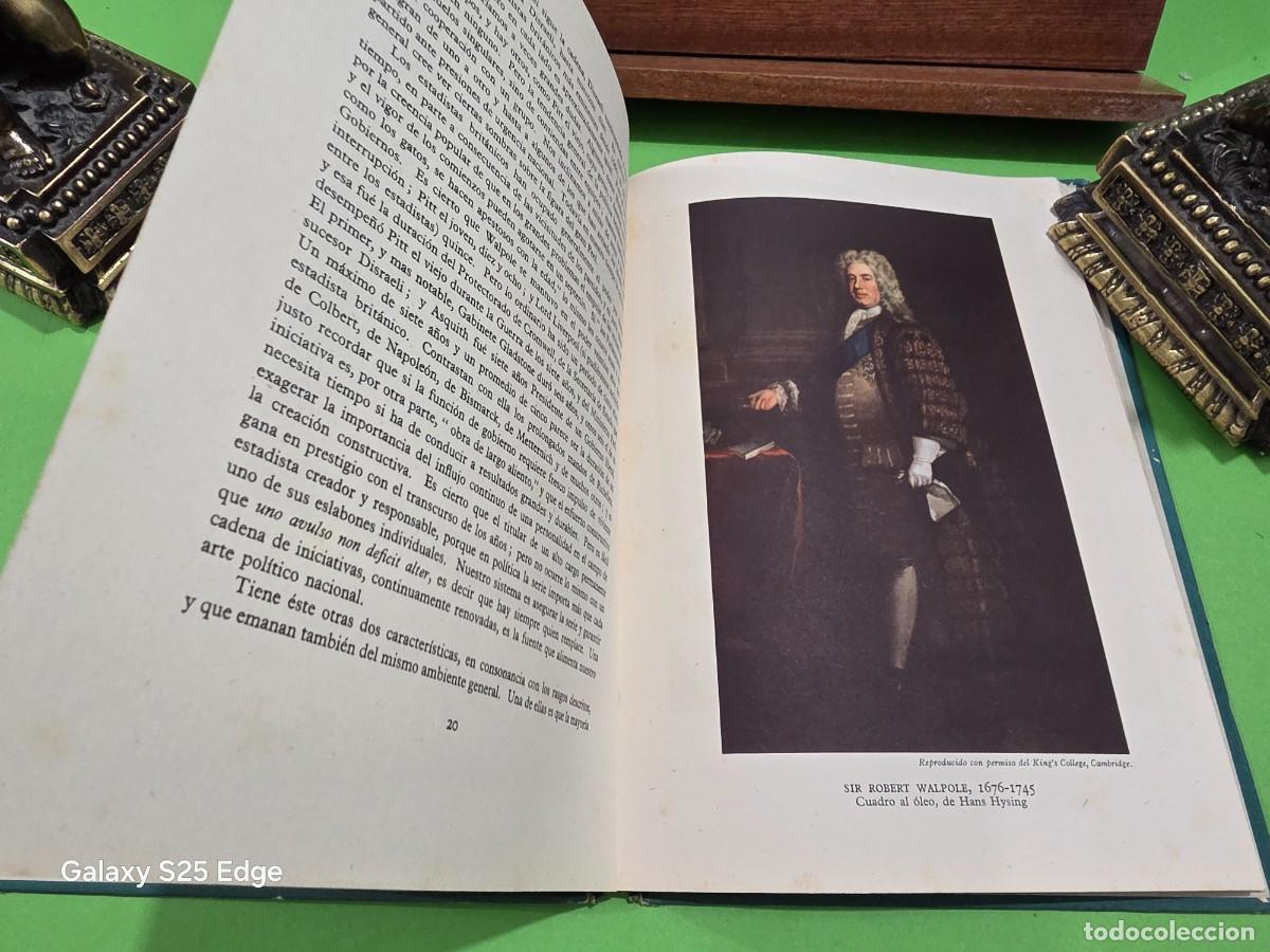 Libros antiguos: &rdquo;&rdquo;ESTADISTAS BRITANICOS&rdquo;&rdquo;...ERNEST BARKER... - Foto 13