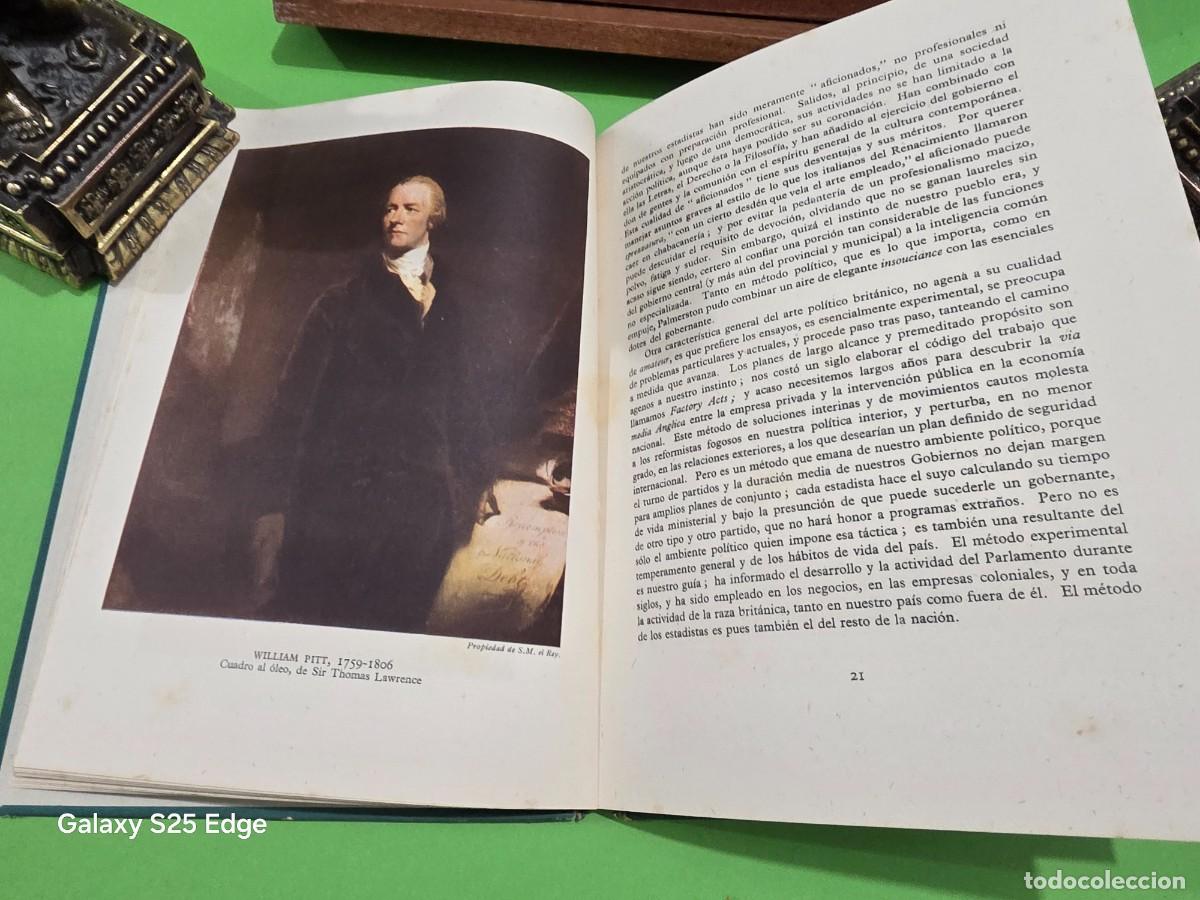 Libros antiguos: &rdquo;&rdquo;ESTADISTAS BRITANICOS&rdquo;&rdquo;...ERNEST BARKER... - Foto 14