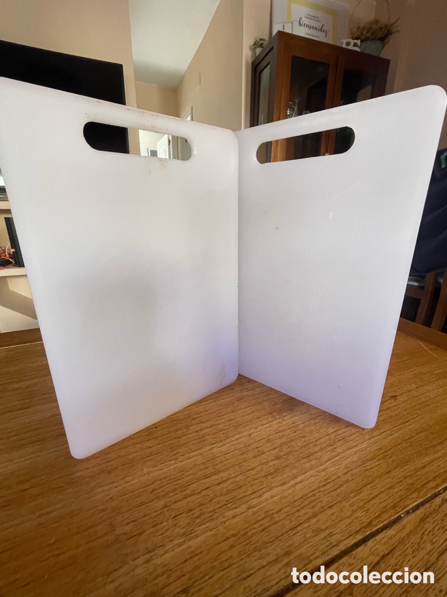 Libros antiguos: Pack 2 tablas de cortar flexibles con asa 30 &times; 20 cm