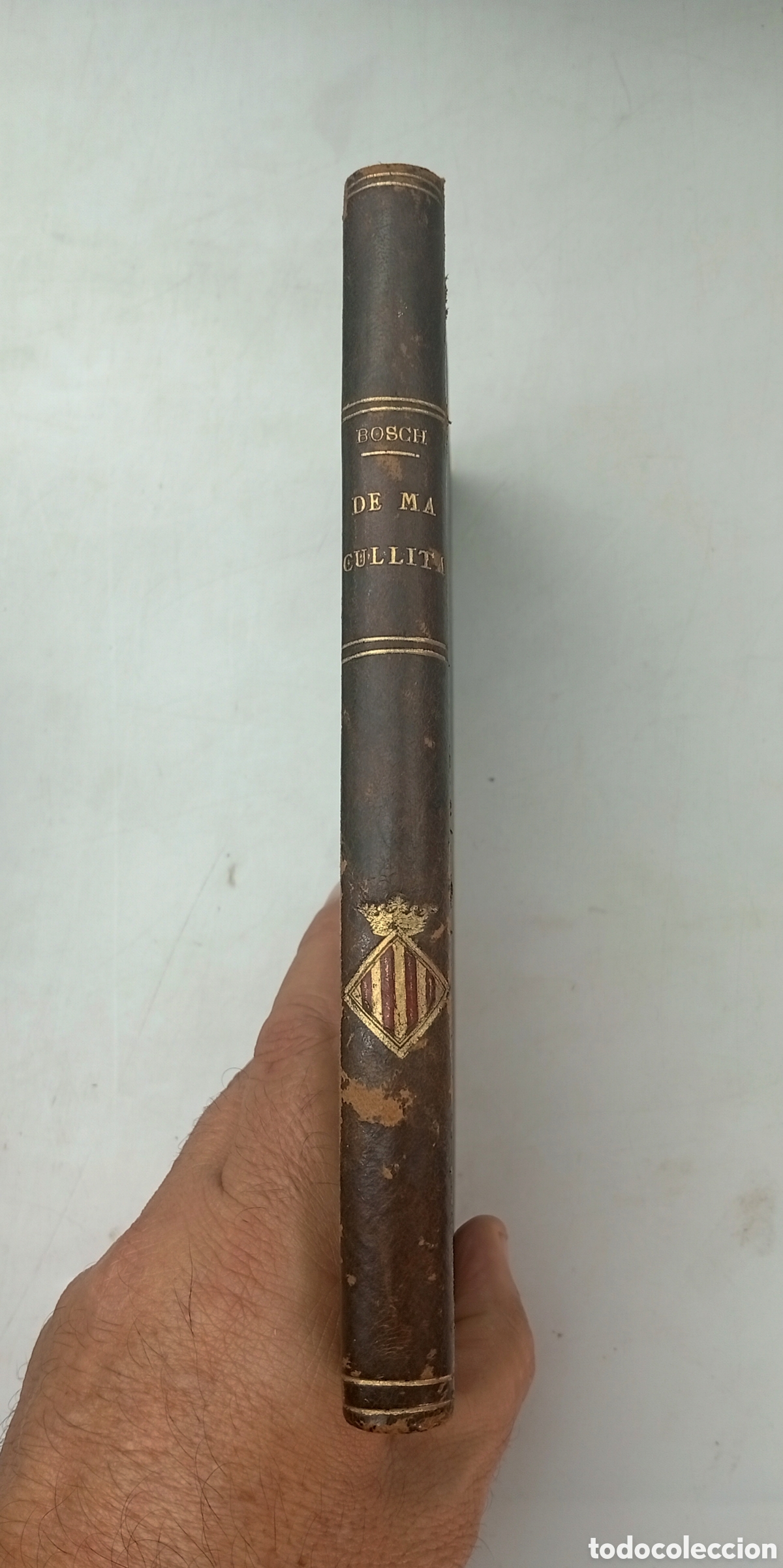 Libros antiguos: De ma cullita 1890 per Bosch aplech estudis viatges rondalles