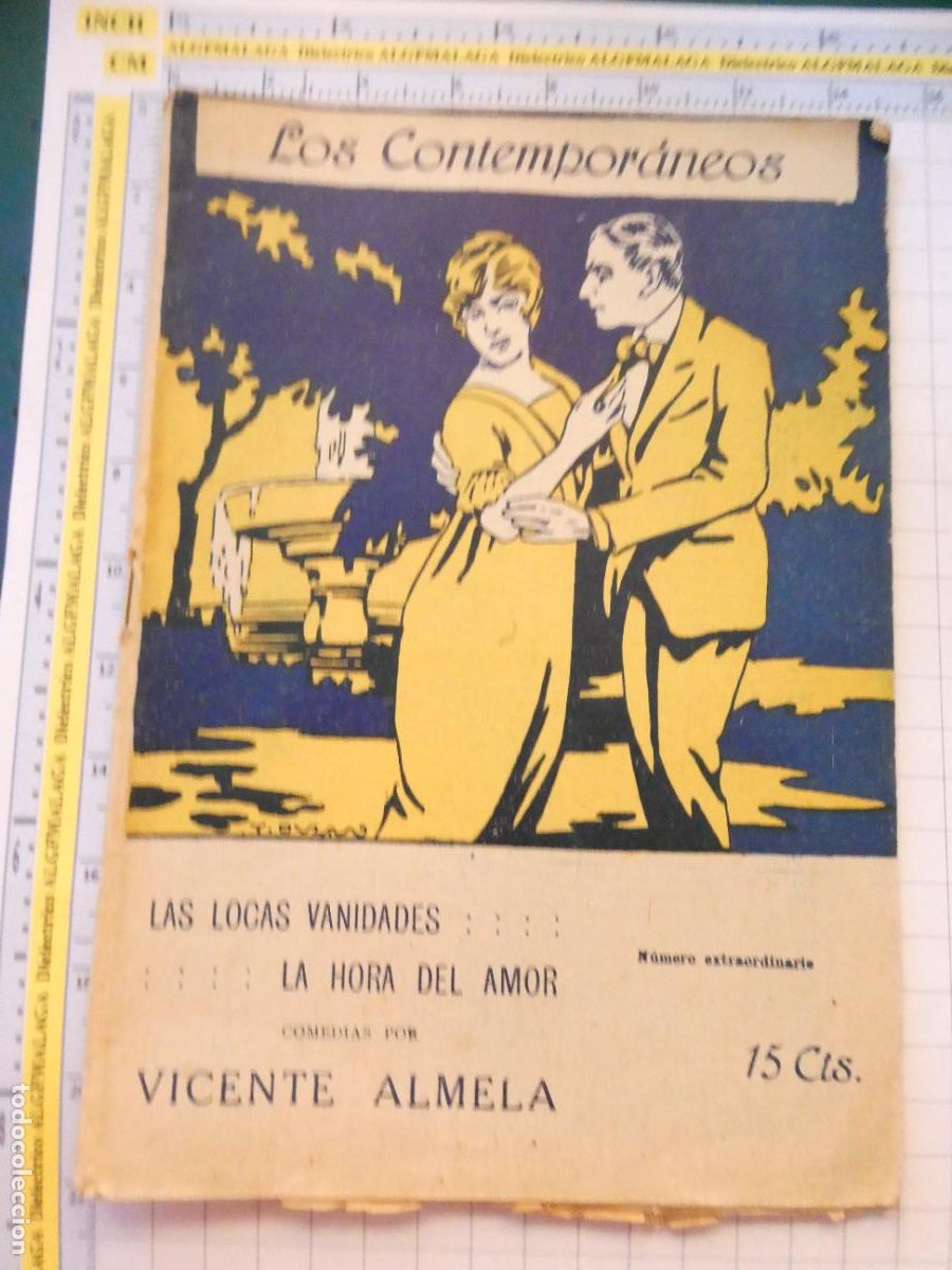 Libros antiguos: REVISTA LOS CONTEMPORANEOS 600 A&Ntilde;O 1920. COMEDIA LAS LOCAS VANIDADES VICENTE ALMELA. 30GR