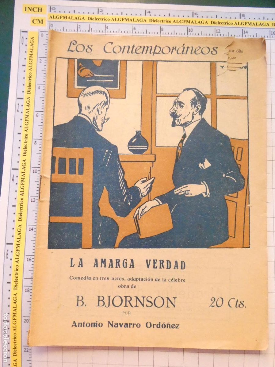 Libros antiguos: REVISTA LOS CONTEMPORANEOS 680 A&Ntilde;O 1922. COMEDIA LA AMARGA VERDAD ANTONIO NAVARRO ORDO&Ntilde;EZ. 30GR