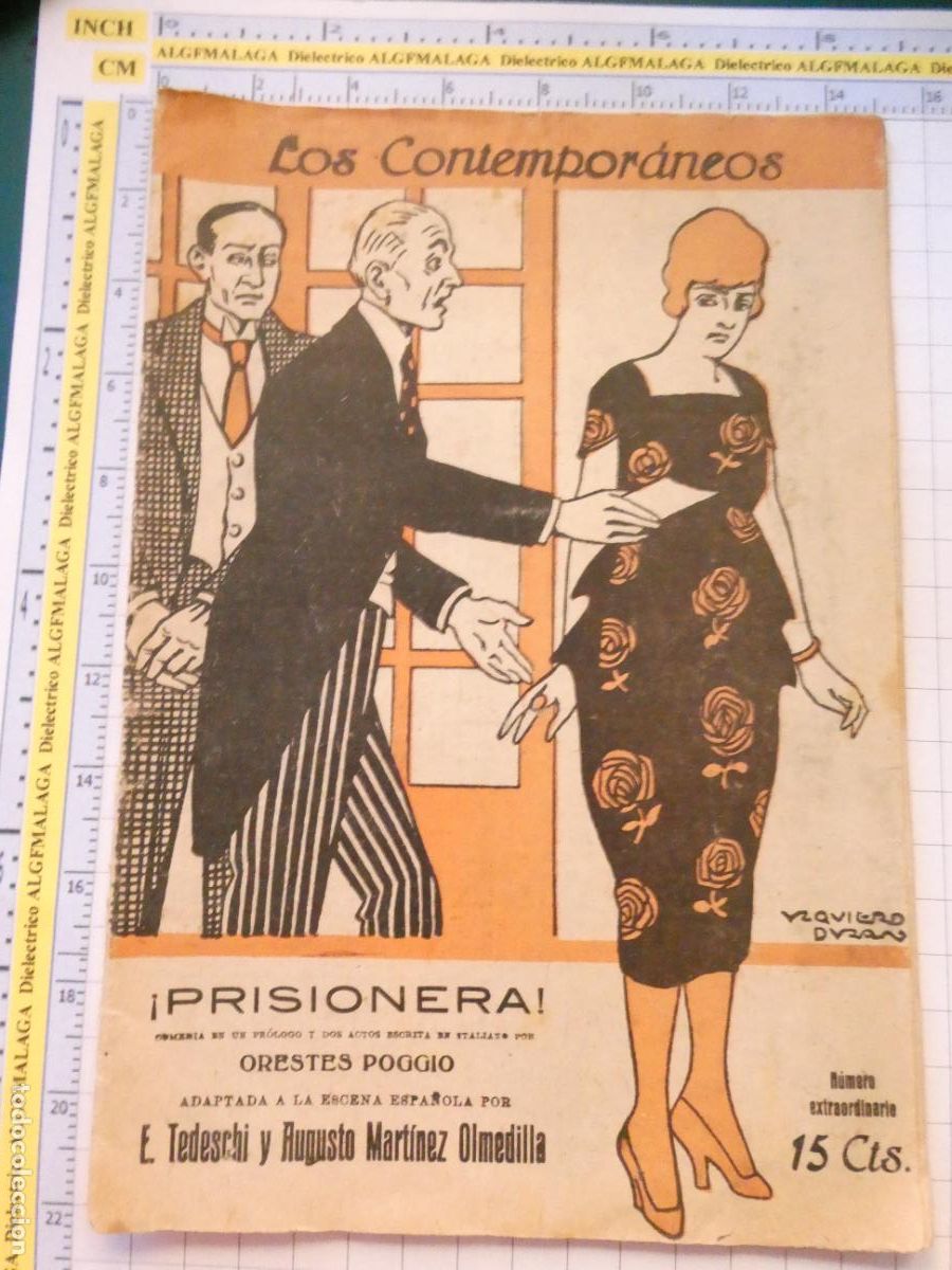 Libros antiguos: REVISTA LOS CONTEMPORANEOS 592 A&Ntilde;O 1920. PRISIONERA ORESTES POGGIO. 30GR