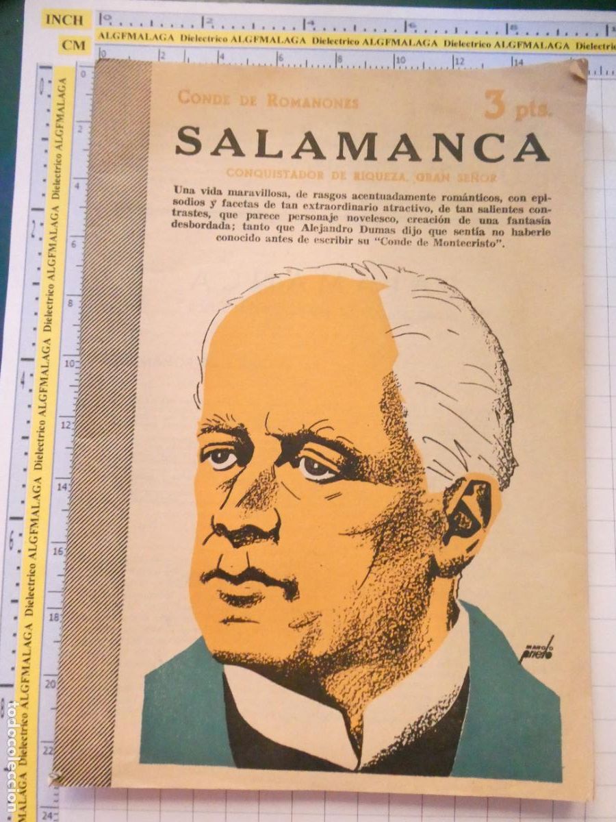 Libros antiguos: REVISTA LITERARIA NOVELAS Y CUENTOS 1136 A&Ntilde;O 1953. SALAMANCA CONDE DE ROMANONES. 60GR