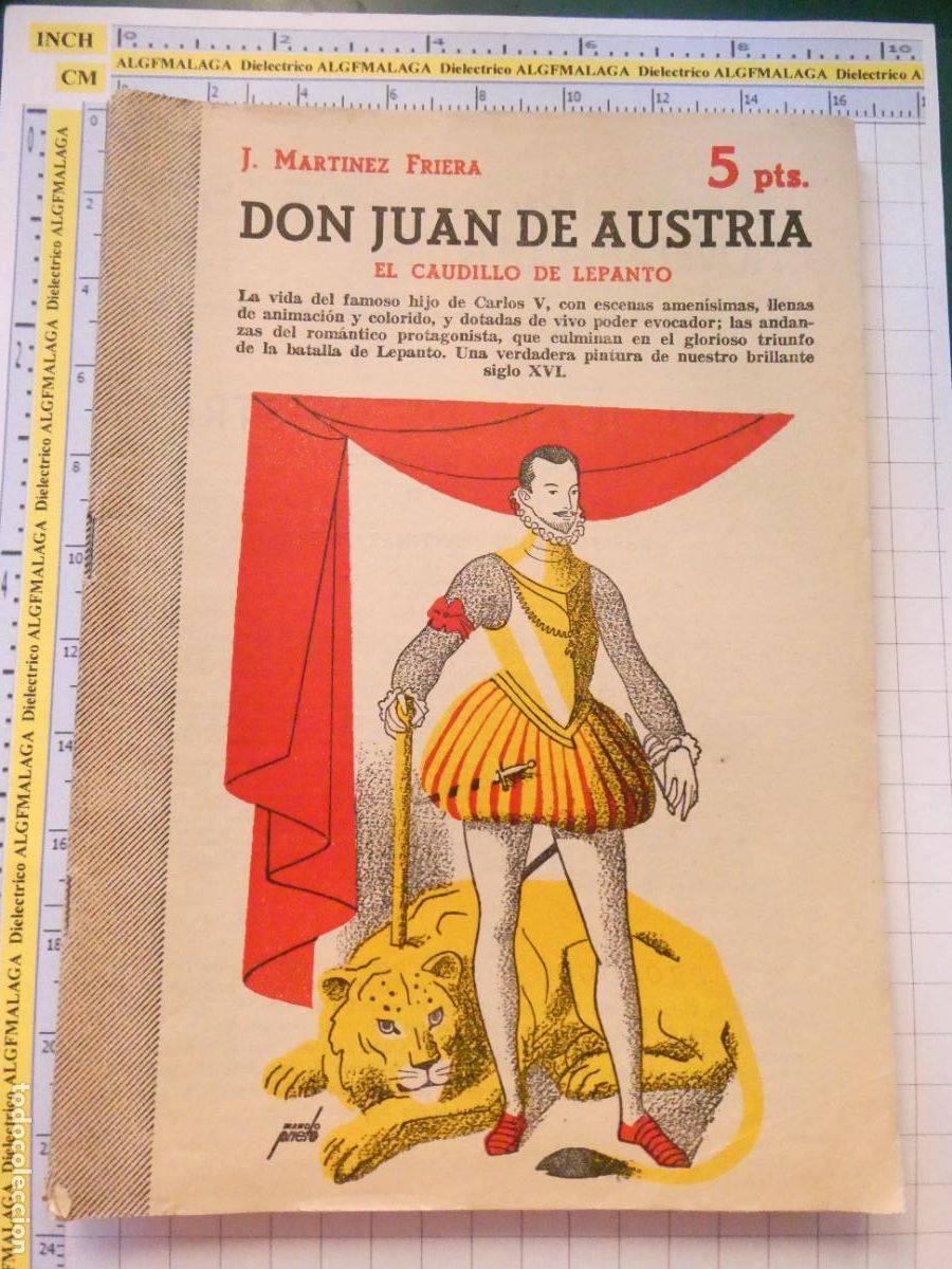 Libros antiguos: REVISTA LITERARIA NOVELAS Y CUENTOS 1117 A&Ntilde;O 1952. DON JUAN DE AUSTRIA J. MARTINEZ FRIERA 90GR