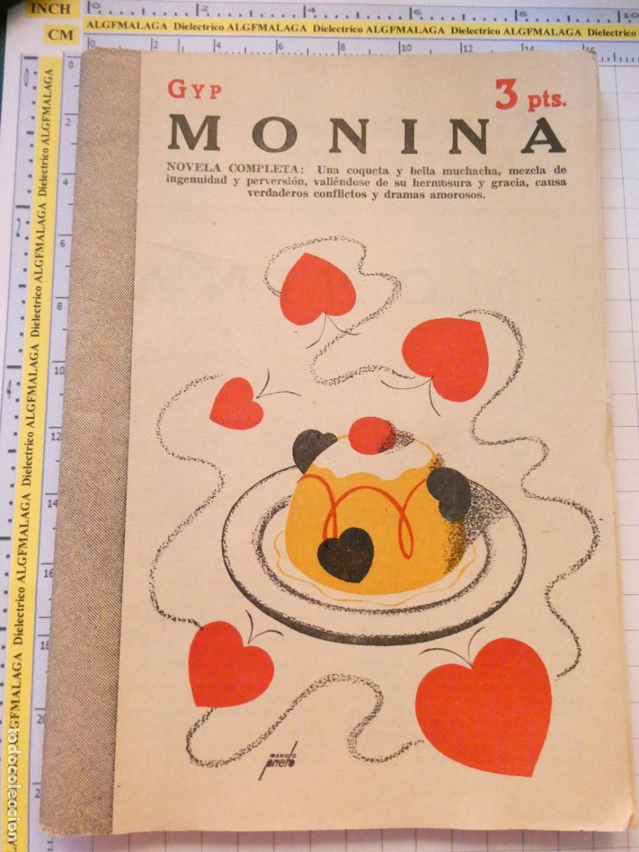 Libros antiguos: REVISTA LITERARIA NOVELAS Y CUENTOS 1074 A&Ntilde;O 1951. NOVELA COMPLETA MONINA GYP. 70GR