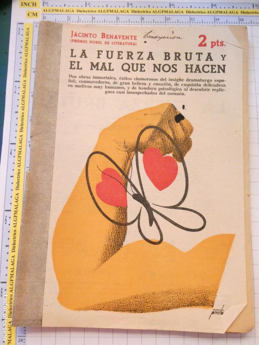 Libros antiguos: REVISTA LITERARIA NOVELAS Y CUENTOS 1037 A&Ntilde;O 1951 LA FUERZA BRUTA Y EL MAL QUE NOS HACEN. 50GR