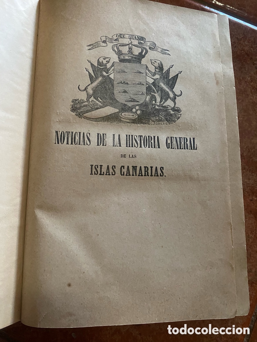 Libros antiguos: Historia de canarias siglo xix - Foto 8