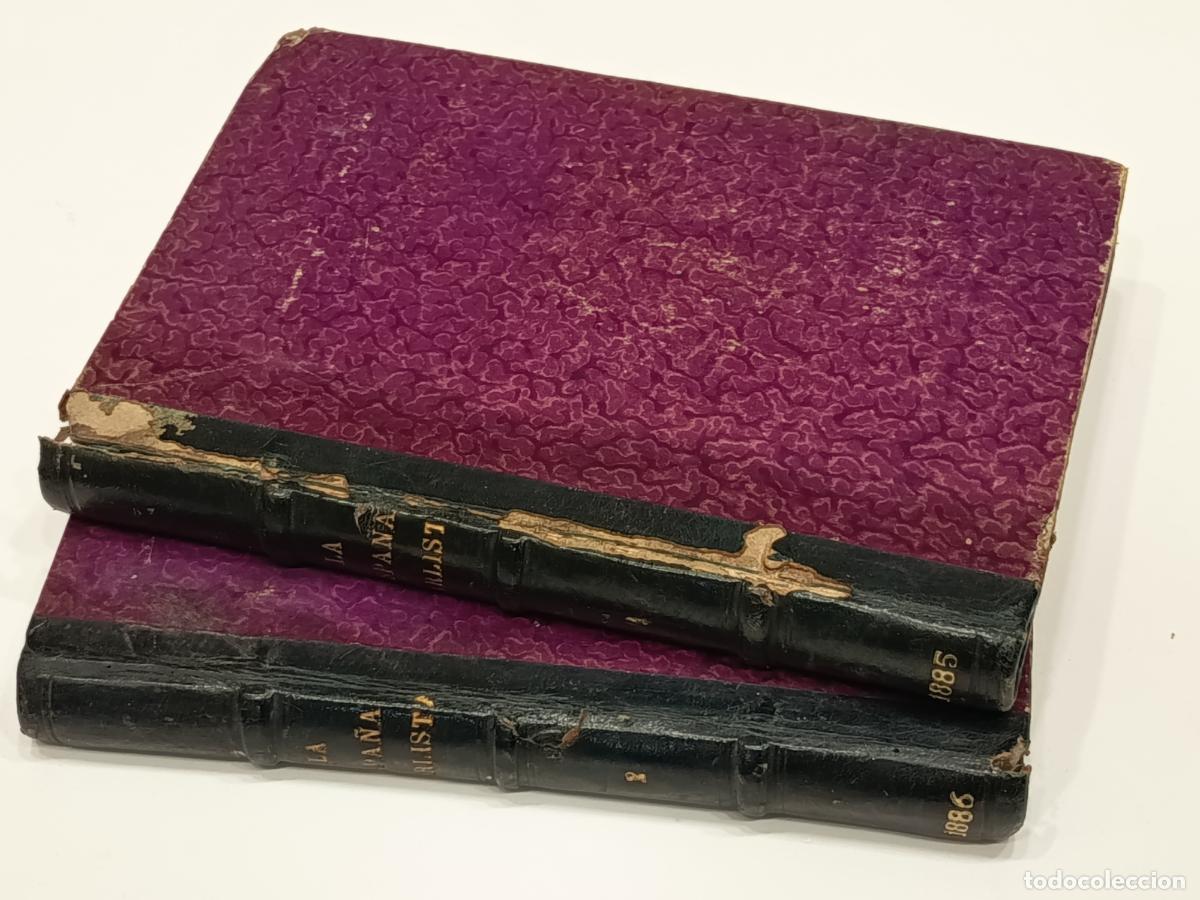 Libros antiguos: 1885 - D. F. DE P.O. La Espa&ntilde;a Carlista, 2 tomos