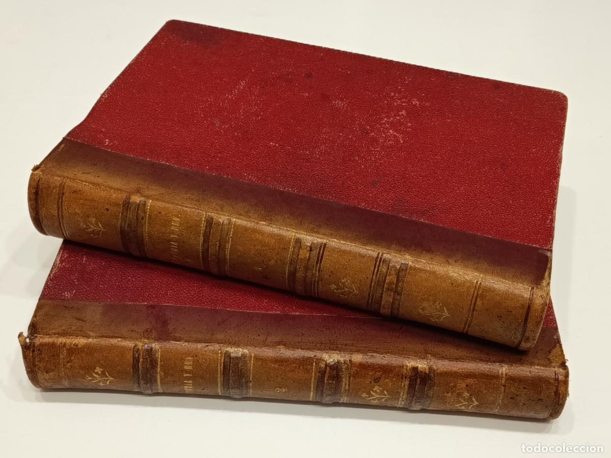 Libros antiguos: 1870 EL VIZCONDE DE LA ESPERANZA. Dios, Patria y Rey &oacute; Espa&ntilde;a tal cual ser&aacute;, 2 tomos