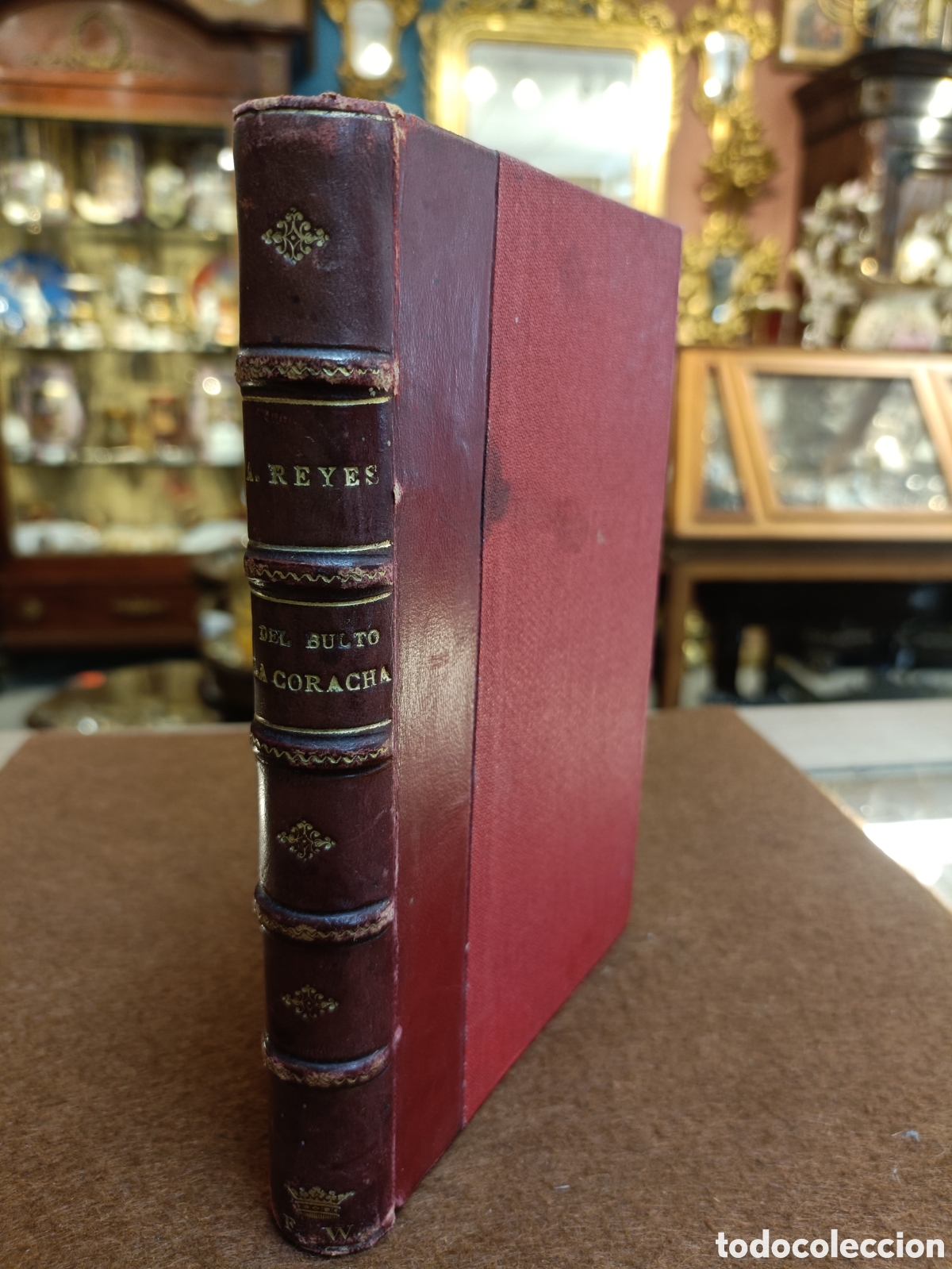 Libros antiguos: Antiguo libro Del bulto &aacute; la corcha escrito por Arturo Reyes y publicado en Madrid en 1902....
