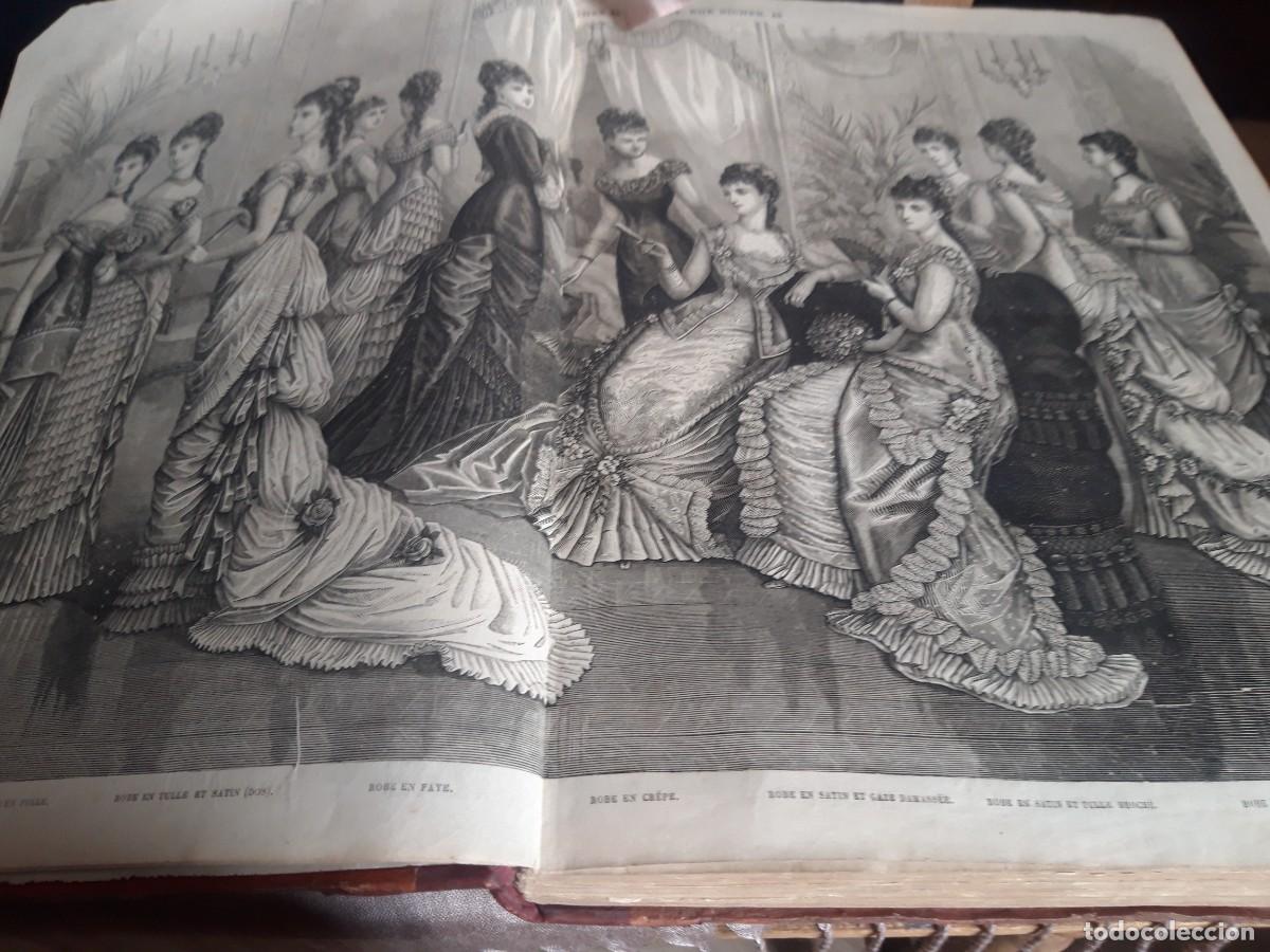 Libros antiguos: Encuadernable Le Mode Ilustree 1879 - Foto 12