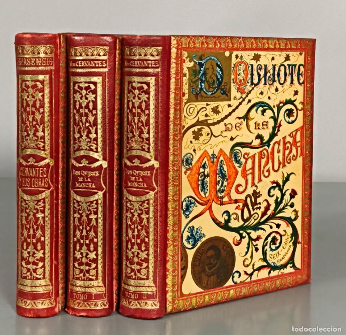 Libros antiguos: Cervantes y sus obras . DON QUIJOTE. - Jos&eacute; M.&ordf; Asensio - F. Seix, Editor