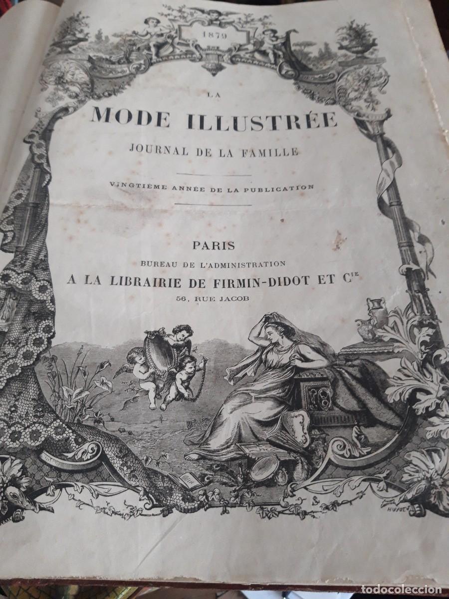 Libros antiguos: Encuadernable Le Mode Ilustree 1879 - Foto 17
