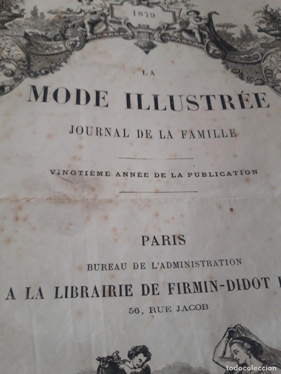 Libros antiguos: Encuadernable Le Mode Ilustree 1879 - Foto 18
