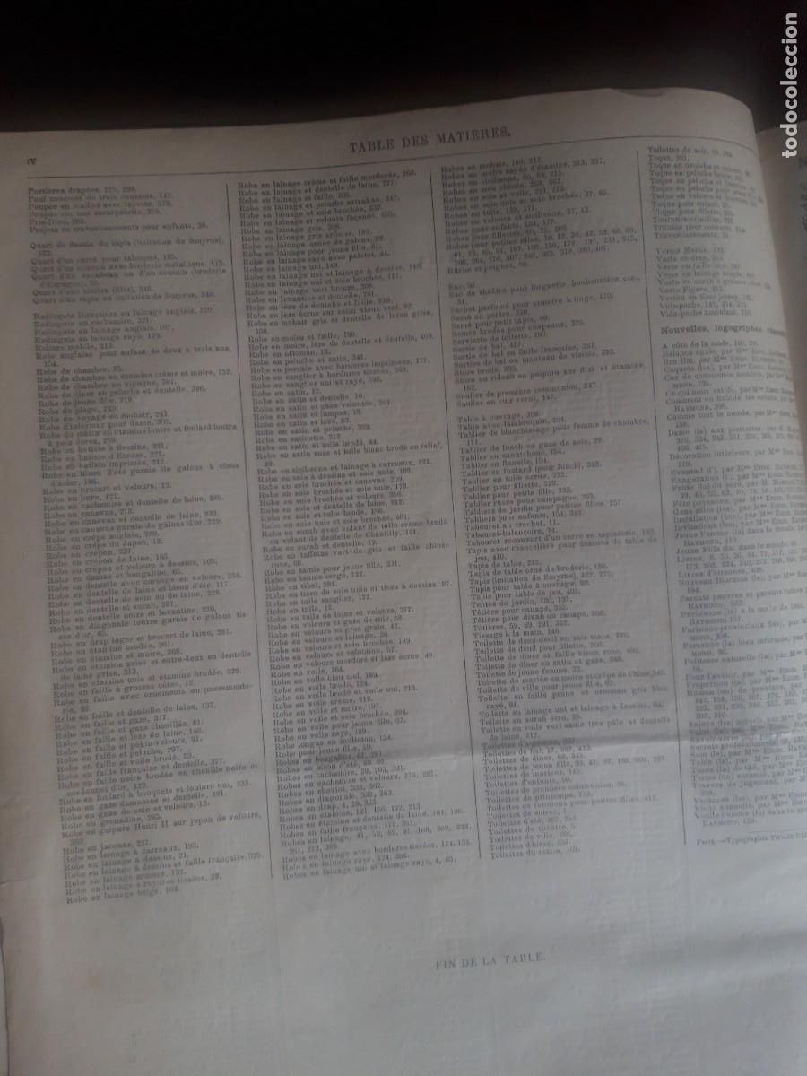 Libros antiguos: Encuadernable Mode Illustree, 1985-6. - Foto 6