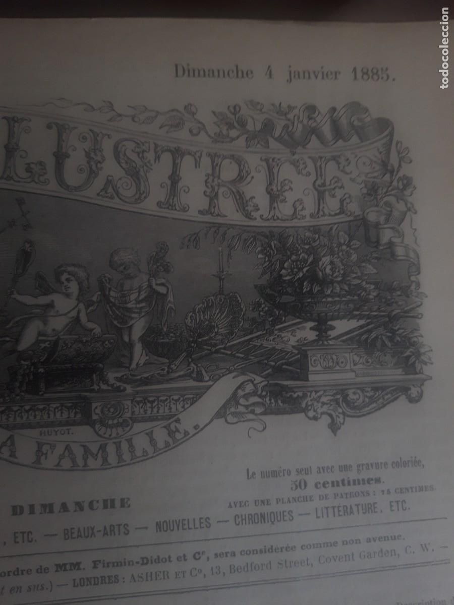 Libros antiguos: Encuadernable Mode Illustree, 1985-6. - Foto 7