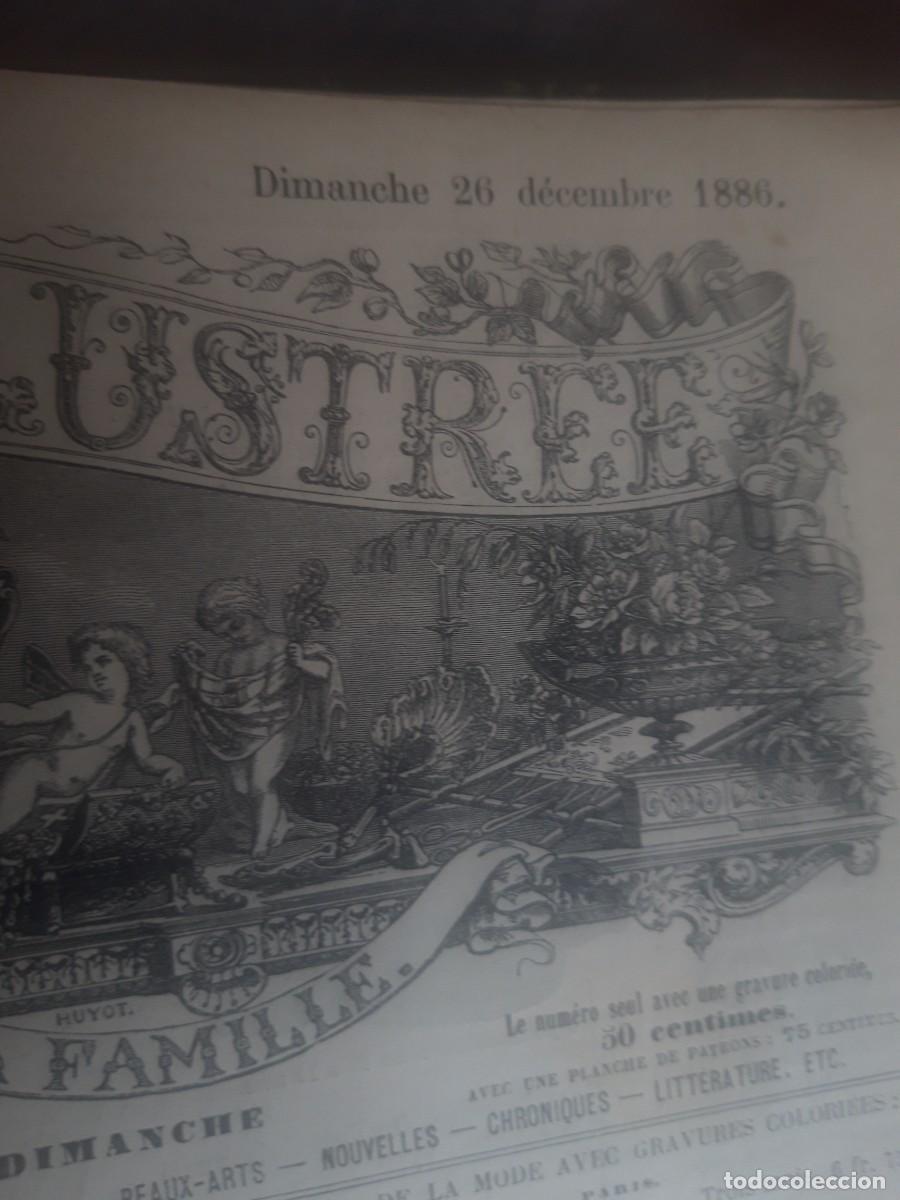 Libros antiguos: Encuadernable Mode Illustree, 1985-6. - Foto 8