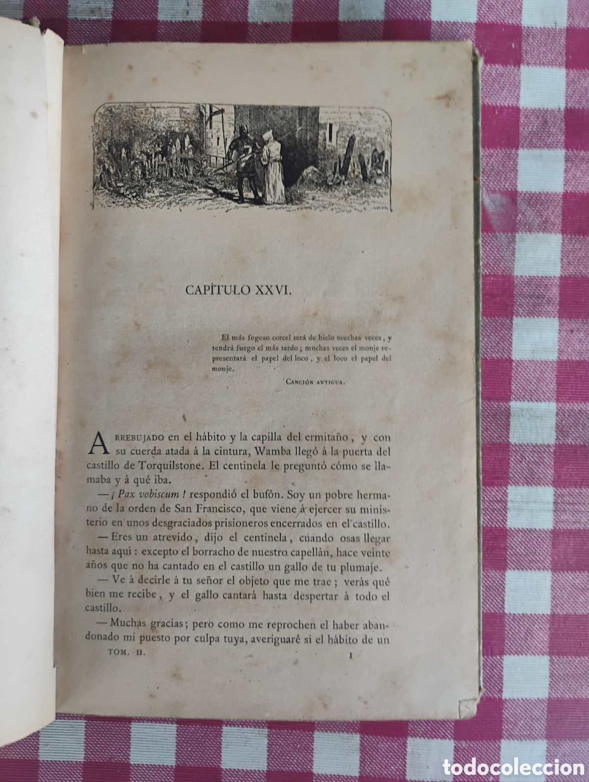 Libros antiguos: Ivanhoe de Walter Scott 1883 Tomo II - Foto 5