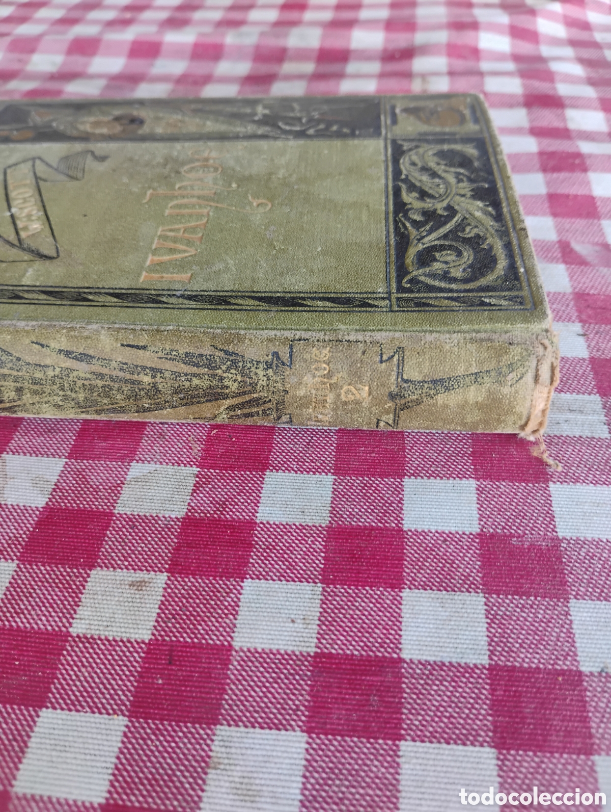 Libros antiguos: Ivanhoe de Walter Scott 1883 Tomo II - Foto 7