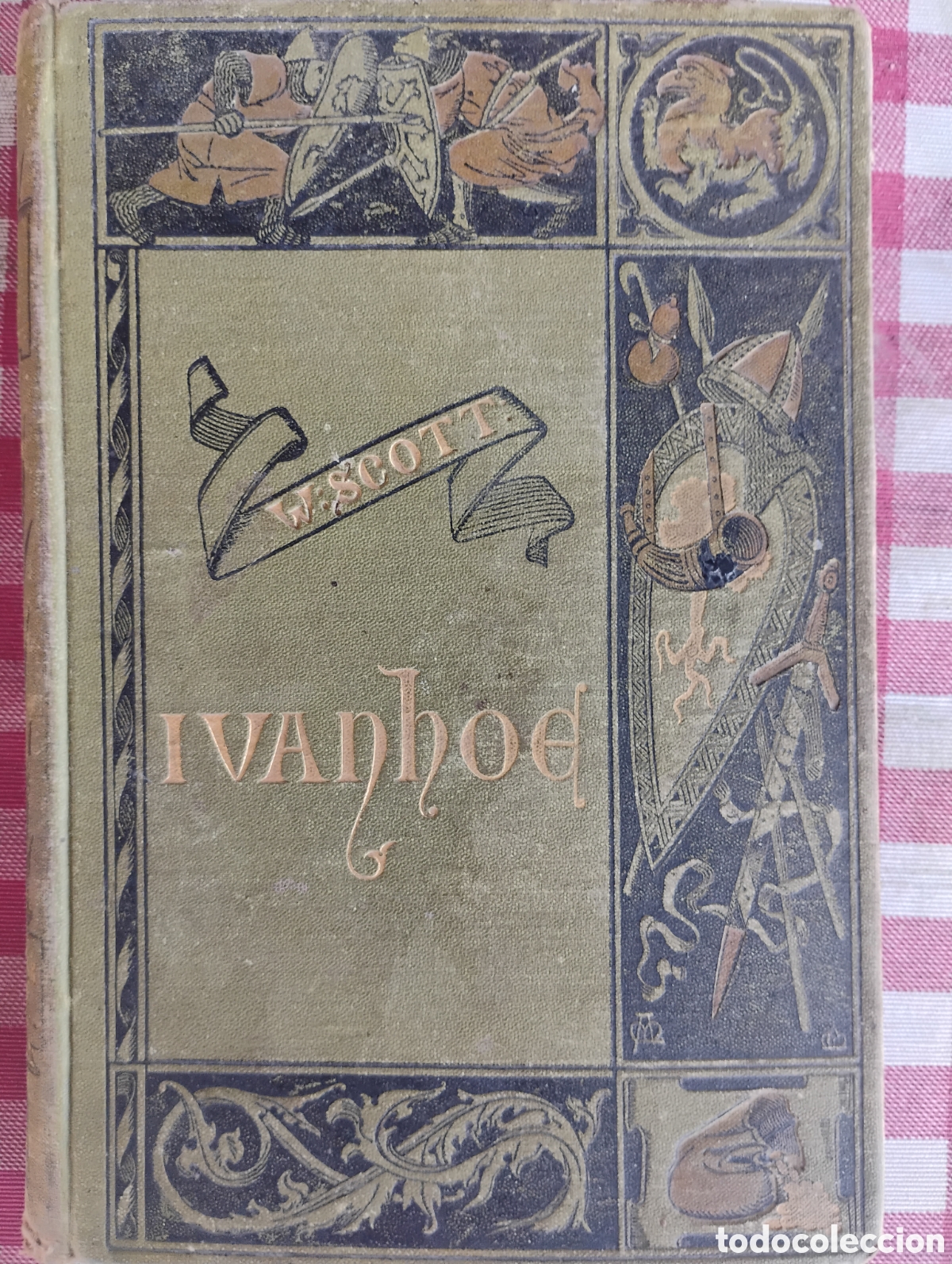Libros antiguos: Ivanhoe de Walter Scott 1883 Tomo II