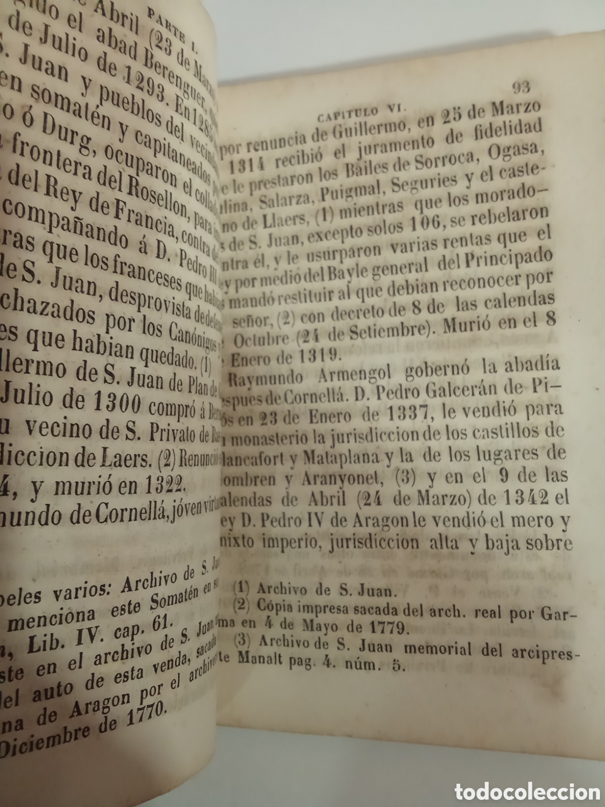 Libros antiguos: San Juan de las Abadesas - Foto 9