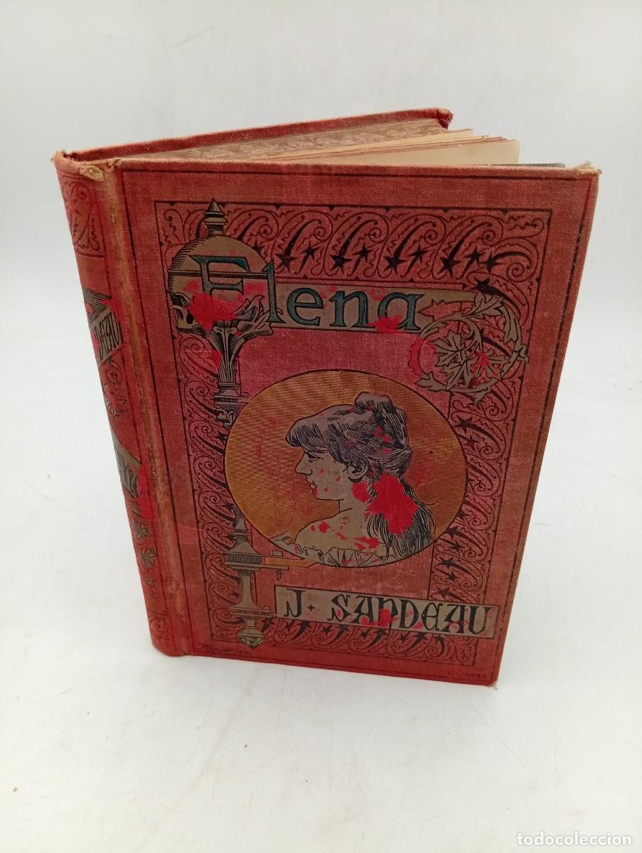 Libros antiguos: ELENA DE LA SEIGLIERE. JULIO SANDEAU. 1884. PAGS: 329.