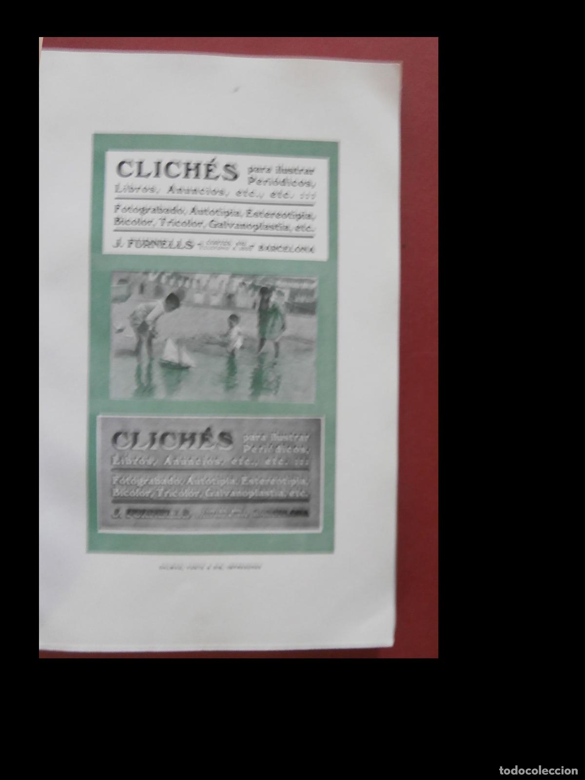 Libros antiguos: Instituto Catal&aacute;n de las Artes del Libro. Almanaque 1918 - Foto 3