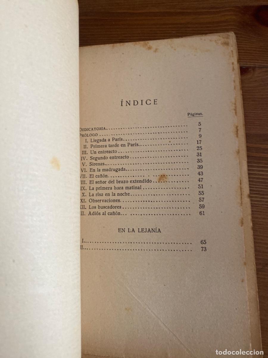 Libros antiguos: PARIS BOMBARDEADO. 1919 AZORIN - Foto 5