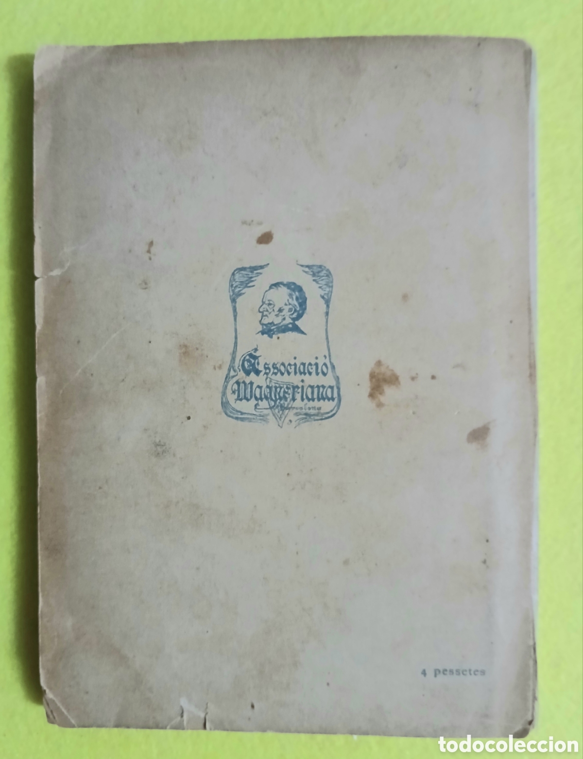 Libros antiguos: Parcival associaci&oacute; wagneriana - Foto 6