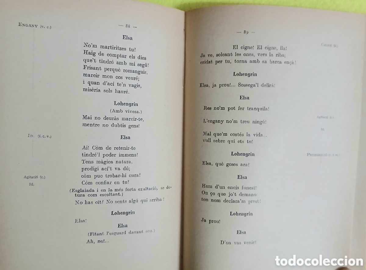 Libros antiguos: Lohengrin associaci&oacute; wagneriana - Foto 5