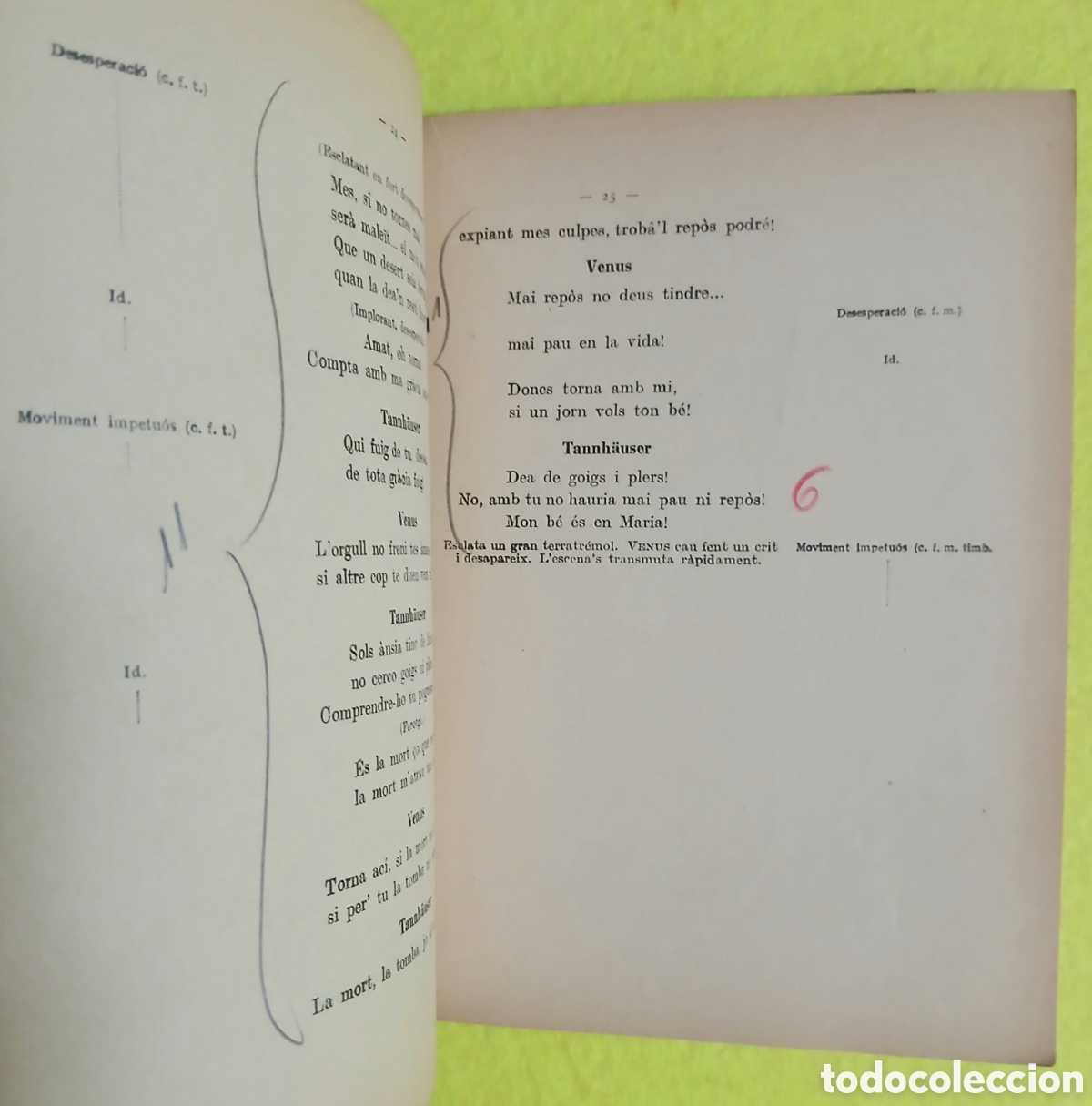 Libros antiguos: Tannha&uuml;ser, associaci&oacute; wagneriana - Foto 5
