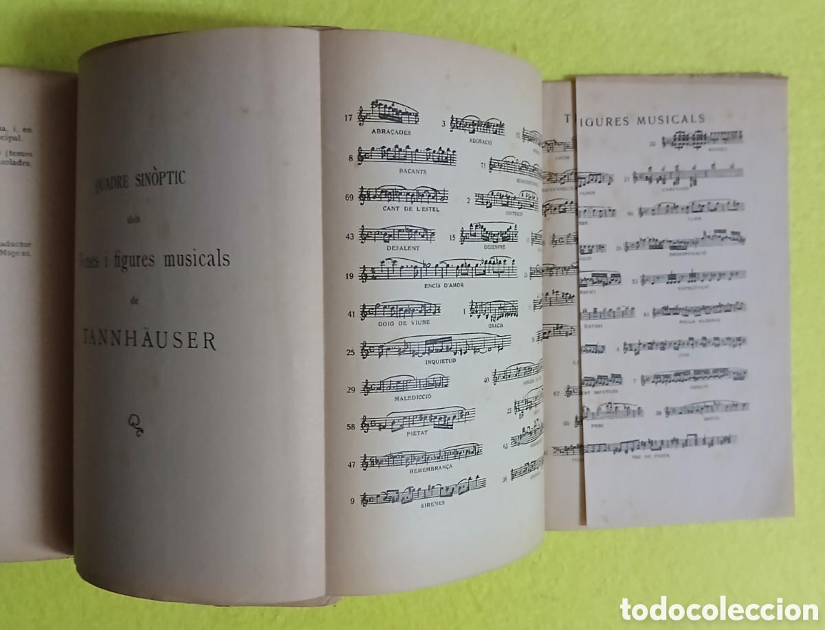 Libros antiguos: Tannha&uuml;ser, associaci&oacute; wagneriana - Foto 8