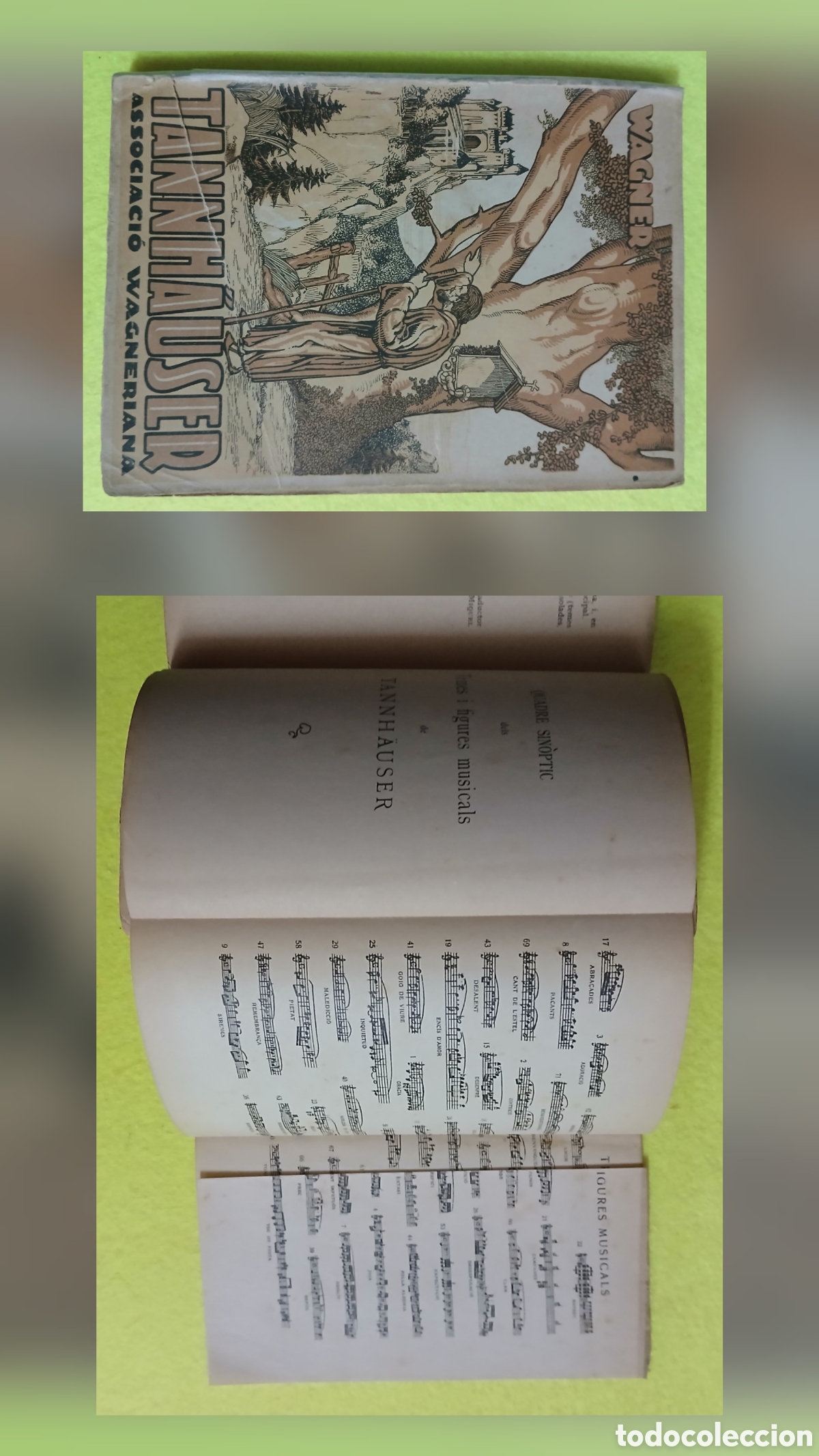 Libros antiguos: Tannha&uuml;ser, associaci&oacute; wagneriana