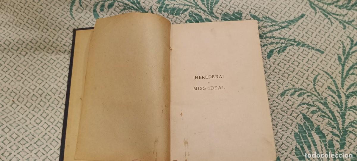 Libros antiguos: Heredera! y Miss Ideal - Z&eacute;na&iuml;de Fleuriot - Biblioteca Revista Popular (Barcelona, 1920)