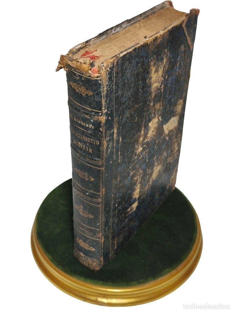 Libros antiguos: 1877. MANUAL TE&Oacute;RICO-PR&Aacute;CTICO DE ENJUICIAMIENTO MILITAR - FRANCISCO G. BRONCANO (3&ordf; EDICI&Oacute;N)