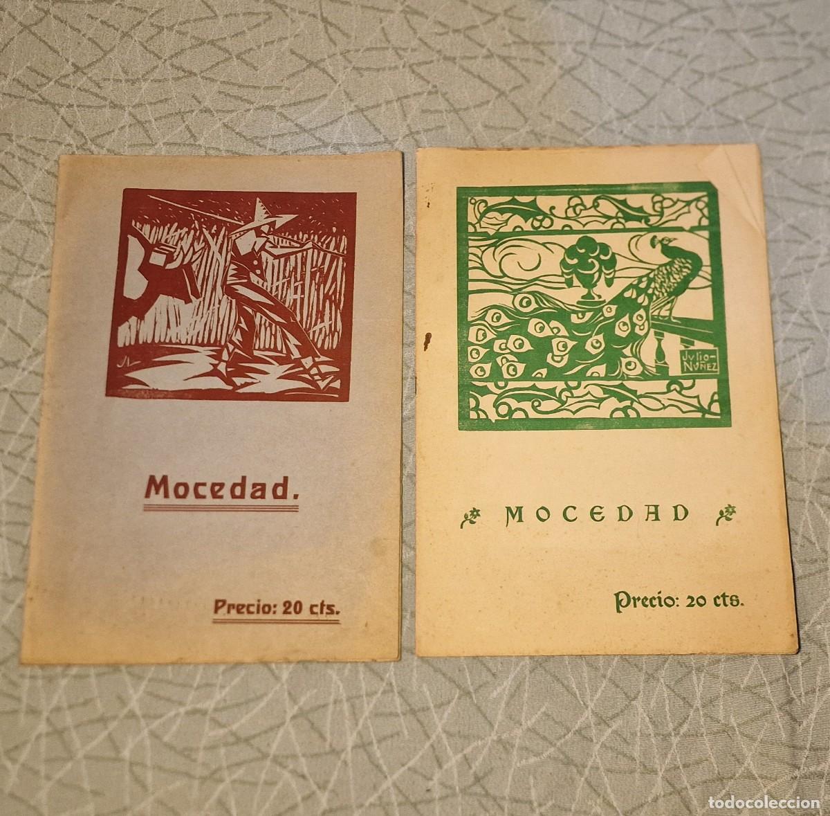 Libros antiguos: MOCEDAD &ndash; SALAMANCA 1924 &ndash; 2 EJEMPLARES &ndash; RUFINO AGUIRRE IB&Aacute;&Ntilde;EZ &ndash; RAROS