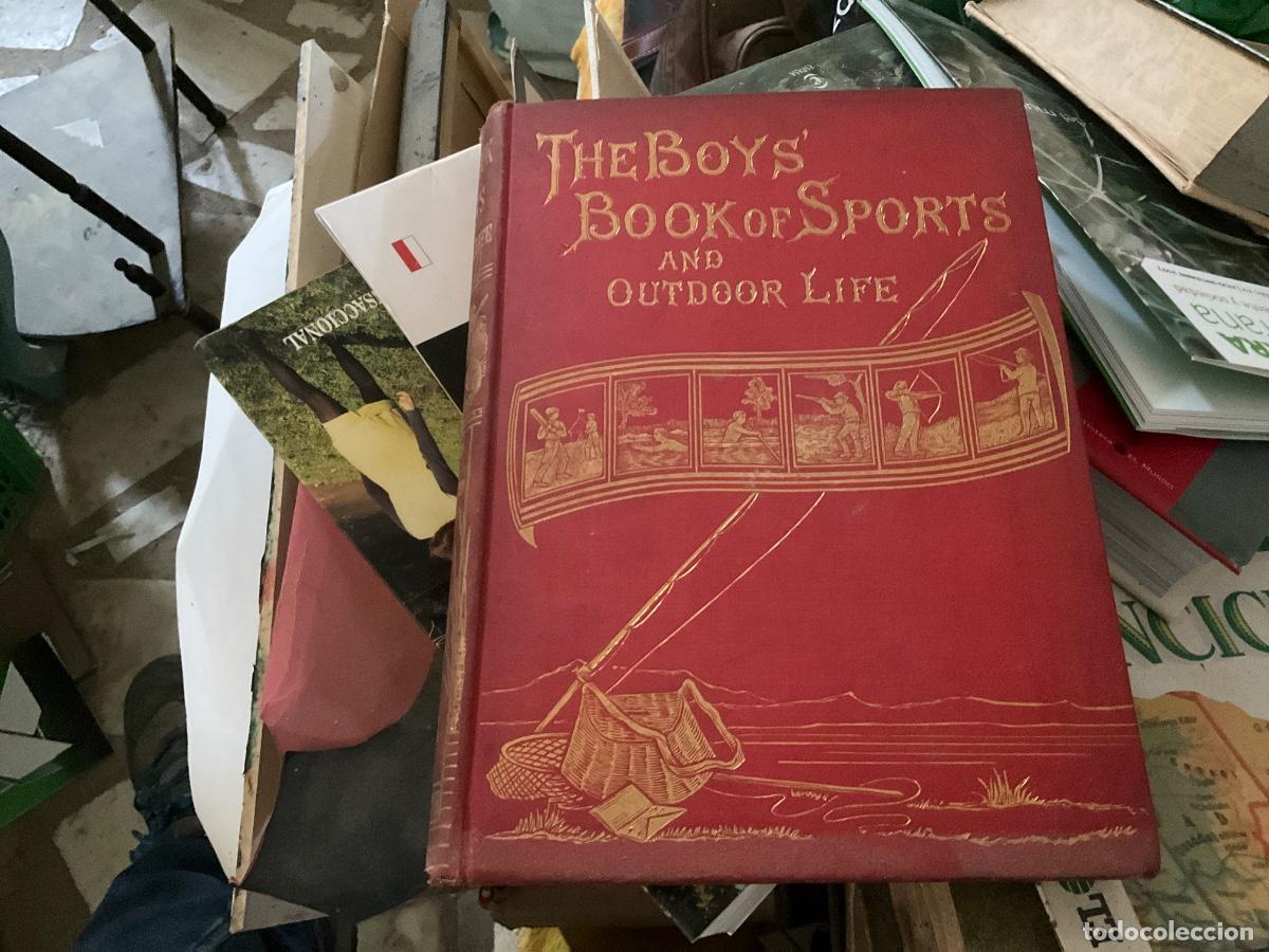 Libros antiguos: The Boys' Book of Sports and Outdoor Life in America Maurice Thompson;