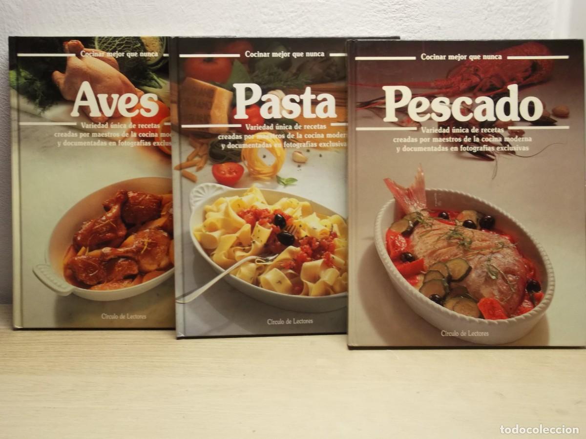 Libros antiguos: AVES +PASTA + PESCADO. Variedad &uacute;nica de recetas creadas por maestros de la cocina moderna