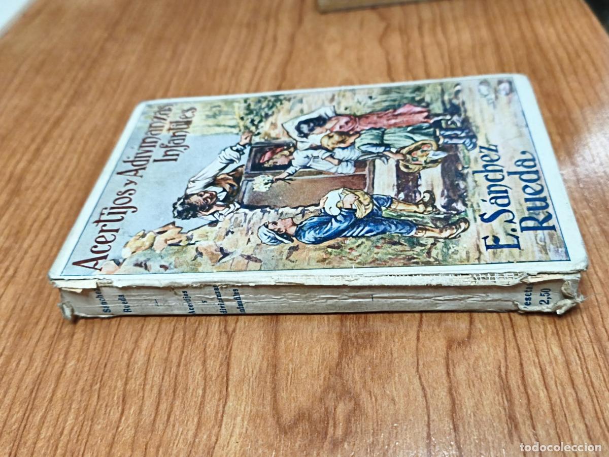 Libros antiguos: Acertijos y Adivinanzas Infantiles - E. Sanchez Rueda - Foto 2