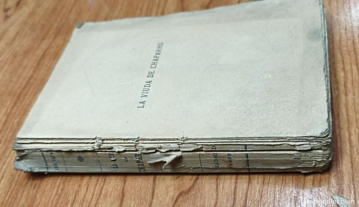 Libros antiguos: La Viuda de Chaparro - Lu&iacute;s Taboada - Administraci&oacute;n de El Imparcial 1899 - Foto 3