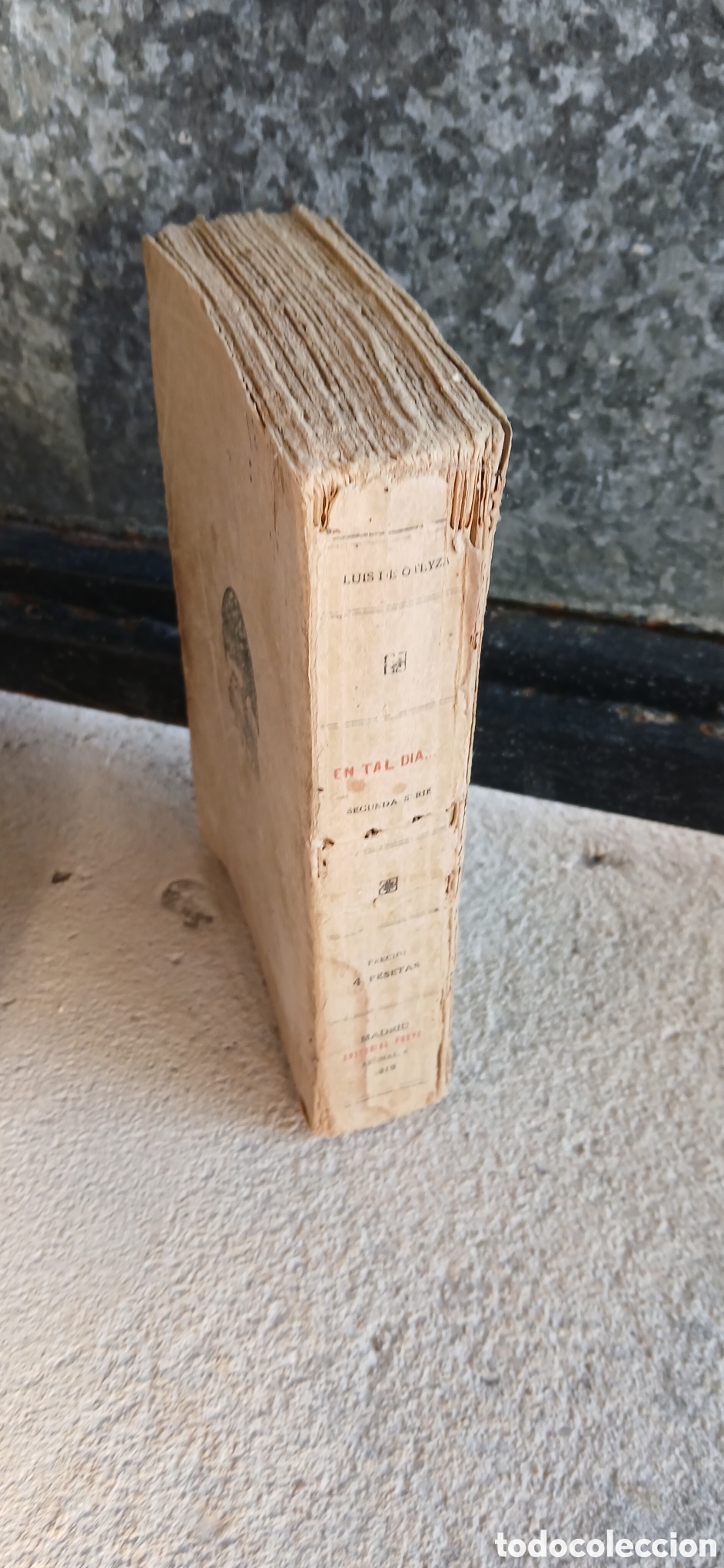 Libros antiguos: Libro antiguo En tal d&iacute;a... Efem&eacute;rides humor&iacute;sticas - Foto 4