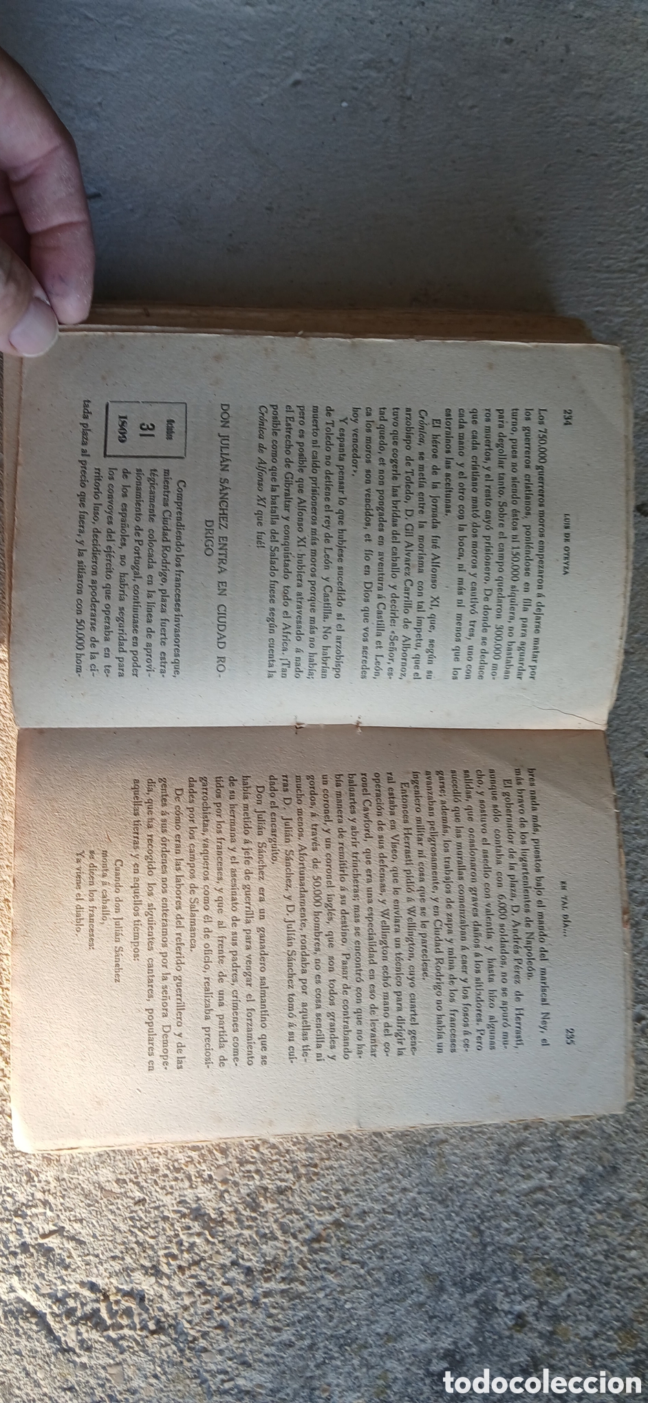 Libros antiguos: Libro antiguo En tal d&iacute;a... Efem&eacute;rides humor&iacute;sticas - Foto 9