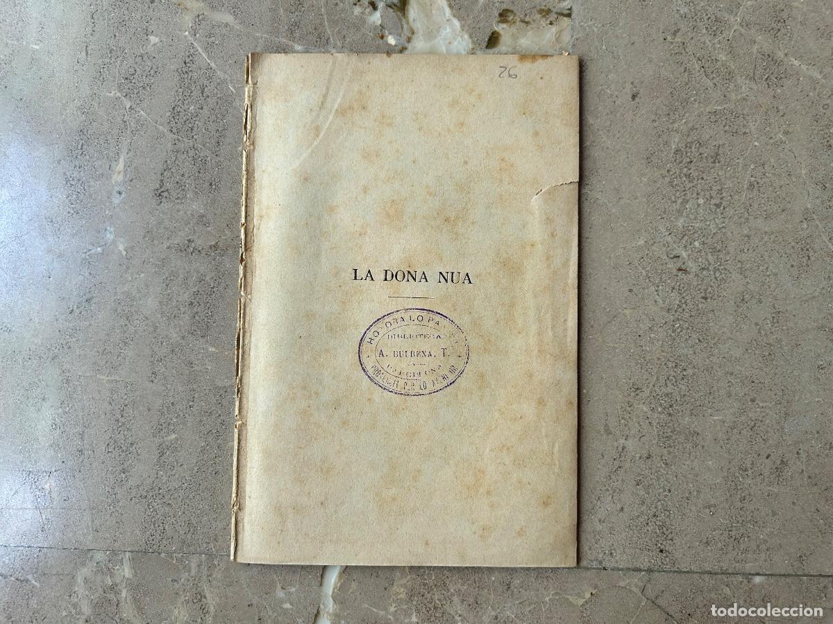 Libros antiguos: La dona nua - C Gum&aacute; - Barcelona